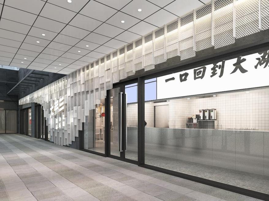 连锁餐饮门头实景